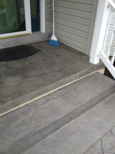 Clean Stamped Concrete Stains