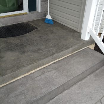 Clean Stamped Concrete Stains