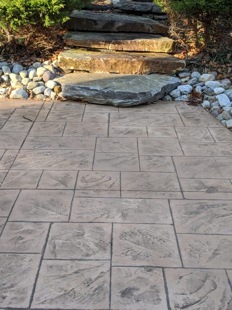 Example of Chester County Concrete Company Stamped Concrete