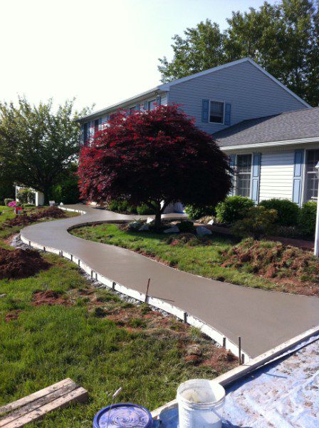 Stamped Concrete Process