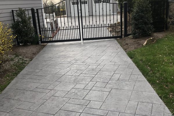 Stamped Concrete Driveways