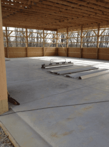 concrete flatwork work by Morrison Custom Concrete